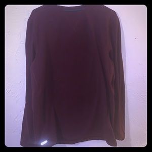 Burgundy Long Sleeve Shirt